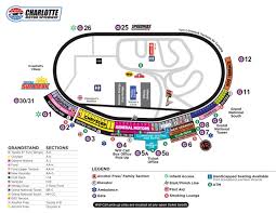 Texas Motor Speedway Seating Map