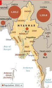 1 the capitals of states and regions in myanmar are bold. A Burmese Spring Special Report The Economist