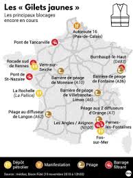 Nos coups de coeur sur les routes de france. Gilets Jaunes Les Points De Blocages En France Ce Lundi