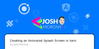 Learn how to add a splash screen to your android and ios ionic framework project using apache cordova's splash screen plugin. Creating An Animated Splash Screen In Ionic Joshmorony Learn Ionic Build Mobile Apps With Web Tech