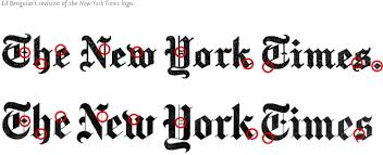 Designed by morris fuller benton in 1907; Ed Benguiat New York Times Gd 203