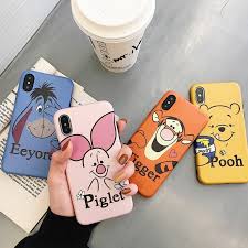 Purchase a new winnie the pooh case for your iphone. Cute Winnie Pooh Tigger Piglet Eeyore Soft Silicone Phone Case For Iphone 6 6s 7 8 Plus Cartoon Back Case For Iphone X Xr Xs Max Cartly Shop