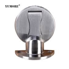 304 Stainless Steel Floor Door Stop Holders Popular Style