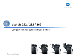 Find full feature driver and software for konica 282. Bizhub 222 282 362