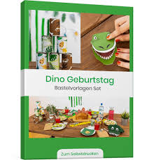 Dino Bastelvorlagen Set Frecher Fratz