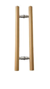 A simple design from 3mm blonde timber, the board has holes for studs or dangles. Wooden Door Handles 60cm Timber Finish Pair Axton Series Avant Garde Hardware