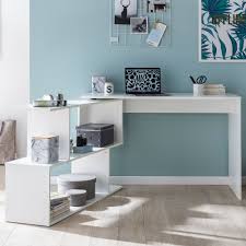 Integrierter schreibtisch vergleich die qualitativsten integrierter schreibtische im vergleich. Wohnling Design Schreibtisch Wl5 756 Weiss Matt 119 X 78 X 49 Cm Mit Ablage Regal