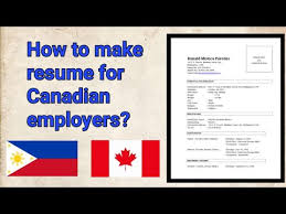 Available in multiple file formats like word, photoshop, illustrator and indesign. Paano Gumawa Ng Resume For Canadian Employers Ofw Filipino Applicants Youtube