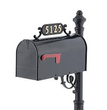 Get the best deal for aluminum mailboxes, slots & hardware from the largest online selection at ebay.com. Mailbox Accessories Hardware Decorative Mailbox Address Number Plate Style 1 Gsi Williamsburg Mailbox Address Plate Charleston Numbers Sold Separately Aluminum Cast Flat Black With Hardware Decorative Mailbox Plate Mailbox Numbers
