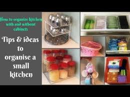 Hang pots and pans from the ceiling. Some New Ideas To Organize A Small Indian Kitchen Organize Kitchen With Without Cabinets Youtube Kitchen Organization Indian Kitchen Small Kitchen