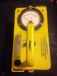 These densities incorporate prior dose information (e.g., from a dosimeter reading, or from dose reconstruction efforts), information from an in vitro calibration. Vintage Civil Defense Radiation Detector Cdv 720 Beta Gamma Survey Meter Geiger 1907677290