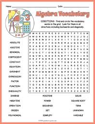 Rd.com knowledge psychology every editorial product is independently selected, though we may be compensated or receive an. Free Algebra Word Search Math Vocabulary Worksheet By Puzzles To Print