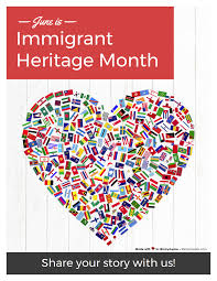 Create Book Displays In Your Library To Recognize Immigrant Heritage Month Search Immigrant Heritage Month Under Flyer Si Book Display Heritage Month Heritage