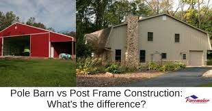 A pole barn home is the perfect combination of living and storage space. Pole Barn Vs Post Frame Construction What S The Difference