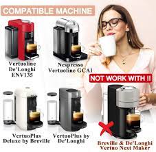 Reusable coffee pods are usually made of plastic, stainless steel or aluminum. Buy Capmesso Reusable Coffee Capsules Stainless Steel Refillable Vertuo Pods Compatible With Nespresso Vertuoline Gca1 And Delonghi Env135 8oz The Newest Version Online In Taiwan B082kcrfjm