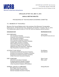 Maybe you would like to learn more about one of these? Circular Letter 1193 Wisconsin Compensation Rating Bureau