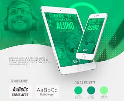 Guia Do Aluno Pos Graduacao On Behance Design Reference Graphic Design Ebook
