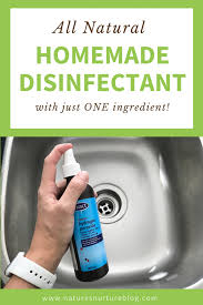 You will also need a glass bottle with a spray top. Natural Homemade Disinfectant Spray For Nearly Any Surface In Your Home
