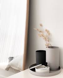 Matte Ornaments Around The House Are Some Of Our Favorites Looks So Good Stephen Menton Minimalist Home Minimalism Interior Minimalist Decor
