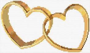 Maybe you would like to learn more about one of these? Wedding Rings Cross Stitch Designs