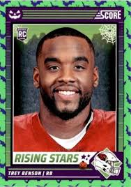 2024 Score Score-A-Treat #32 Keon Coleman Green Bats Rising Stars Rookie  Bills