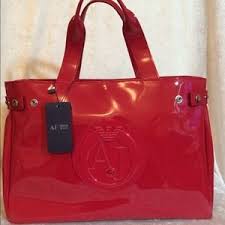 Moda masculina armani jeans em sale. Armani Jeans Bags Armani Jeans Aj Pvc Rhinestones Tote Bag Poshmark