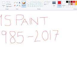 It was in the start menu. Microsoft Paint To Be Killed Off After 32 Years Windows 10 The Guardian