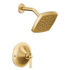 What door hardware coordinates well with it? Moen Ts2912bg Flara Posi Temp Shower Only Trim 2 5 Gpm Brushed Gold