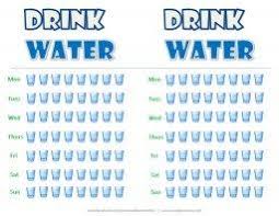 drink water chart water intake chart water challenge