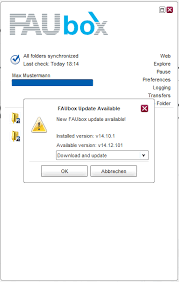Since then, i've got lots of summon from the council. Client Update On Windows Faubox