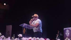 Winnie Khumalo's uncle | Winnie Khumalo Memorial Service - YouTube