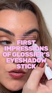 When I got @glossier ‘s new eyeshadow sticks in PR, I wasn’t surprised to  see them approach it this way—or even launch something like this at all. It  aligns perfectly with their natural, “clean” ...
