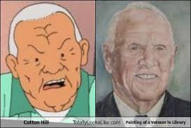 It centers on the hills, an american family in the fictional city of arlen, texa Totally Looks Like King Of The Hill Cheezburger