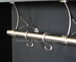 Edelstahl Garderobenstange Garderobe Stange Garderobenstange Kleiderstange