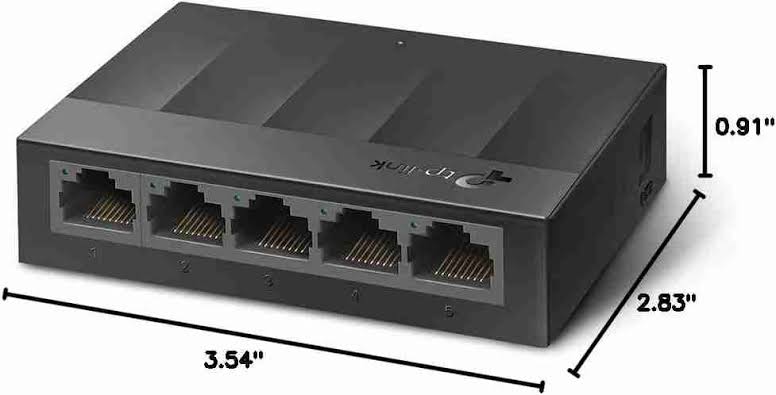 TP-Link TL-LS1005G Micro Gigabit Switch Dimensions