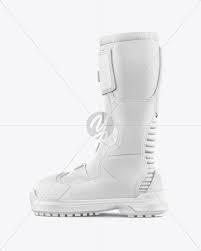 Download Motocross Boot Mockup In Apparel Mockups On Yellow Images Object Mockups