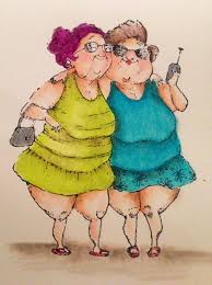 Pin By Deena Cope On Girlfriends Golden Oldies Old Lady Humor Art Impressions Illustration