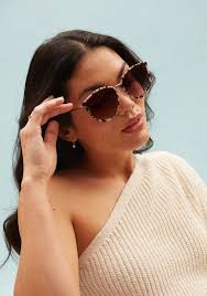 Maia Beige Elevated Fit® Sunglasses