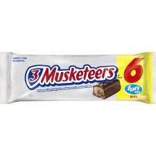 3 Musketeers Fun Size Candy Bars 2 93 Oz 6 Count Walmart Com