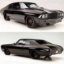 Black Custom 1970 Chevelle Ss Pin On Autos Clasicos