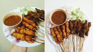 Yang membuat resepi ini sangat sedap ialah bumbu kuah kacang yang sangat power. Resepi Satay Ayam Dan Daging Bakar Menggunakan Air Fryer