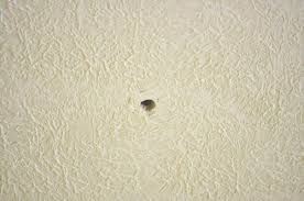 Fix cracks in your popcorn ceiling with this easy peel and stick product. How To Patch Small Holes In A Textured Ceiling