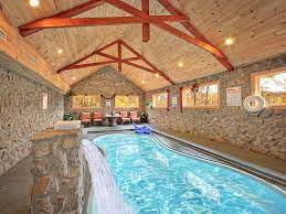 The cabin had all the amenities to keep kids busy. Skinny Dippin 3 Bedroom Sevierville Cabin Rental