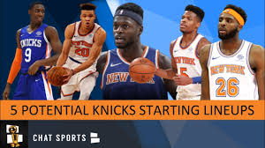 Quick access to players bio, career stats and team records. 5 Starting Lineups The New York Knicks Can Use During The 2019 20 Nba Season Youtube