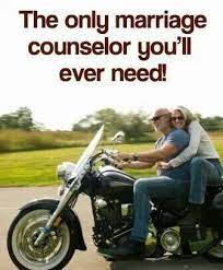 Riding Therapy Funny Motorcycle Meme Motorcycles Bikers Couple Marriage Therapy Auto Salvage Motorcycle Memes Biker Love Motorcycle Quotes