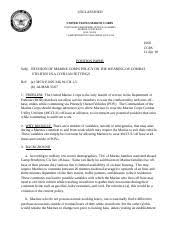 Financial statements are the important reports of the entity that provide the entity's financial information at a specific period of time to be used by many stakeholders such as management, employees, the board of directors, investors, shareholders, customers, suppliers, bankers, and other related stakeholders. Position Paper Template And Guidance Dot Classification Marking United States Marine Corps Marine Air Ground Task Force Training Command Marine Corps Course Hero