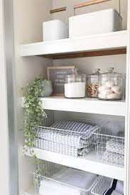 Linen closets often harbor a cupboard smell that can linger on the sheets and towels being stored and then travel with the linens into the bedroom and bathroom. Best Linen Closet Organization Ideas For 2021 Crazy Laura