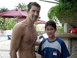 As joseph schooling towered over everyone else on the gold medal podium, as the singaporean national anthem started to play, the citizens of singapore felt an unparalleled sense of pride. Rio 2016 Joseph Schooling The Boy Who Beat Michael Phelps Eight Years After Meeting His Olympic Hero The Independent The Independent