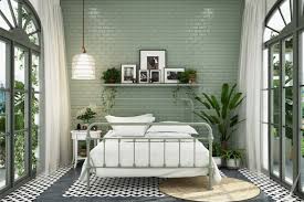 Warna hijau mampu memberikan kesan damai dan tenang. 5 Inspirasi Kamar Tidur Modern Minimalis Bernuansa Hijau Kumparan Com