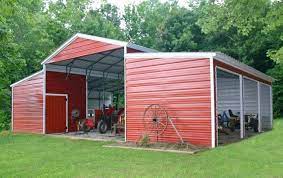 Sandee S Metal Barn 42x35x14 9 Big Buildings Direct Building A Shed Metal Buildings Metal Building Designs